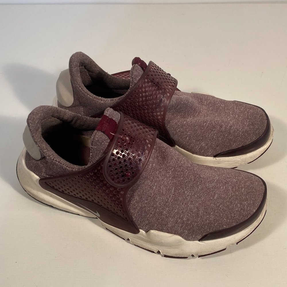 Nike Sock Dart (862412-600) Night Maroon Shoes Women Size 9